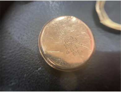 ⌚K14時計の裏蓋お買取しました!