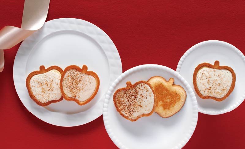 りんごとバター。