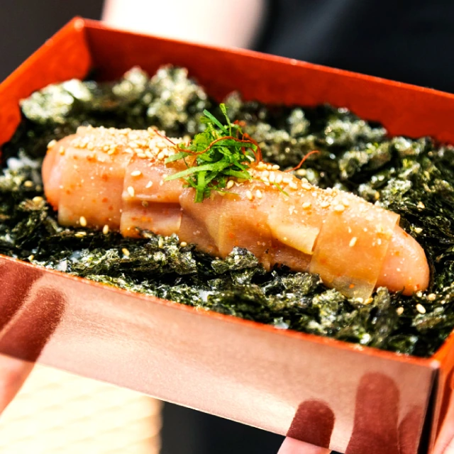 めんたい重のお弁当