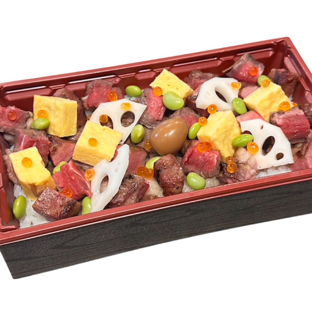 明太肉ちらし弁当