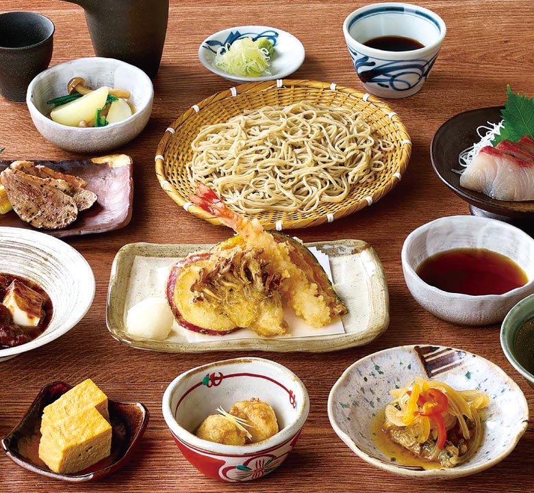 石臼挽きそば 石月