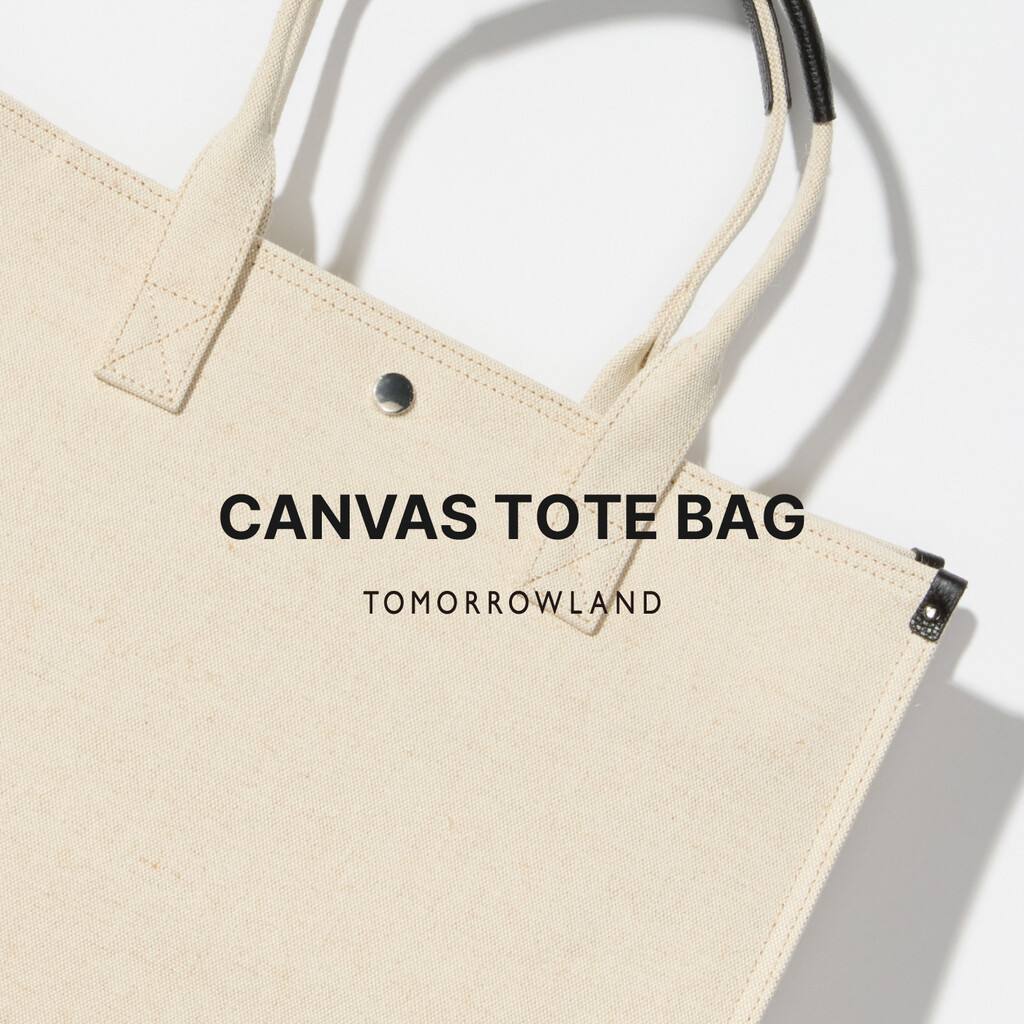 TOMORROWLAND／キャンバストートバッグ TOMORROWLAND コットンキャンバス CAPRIトート