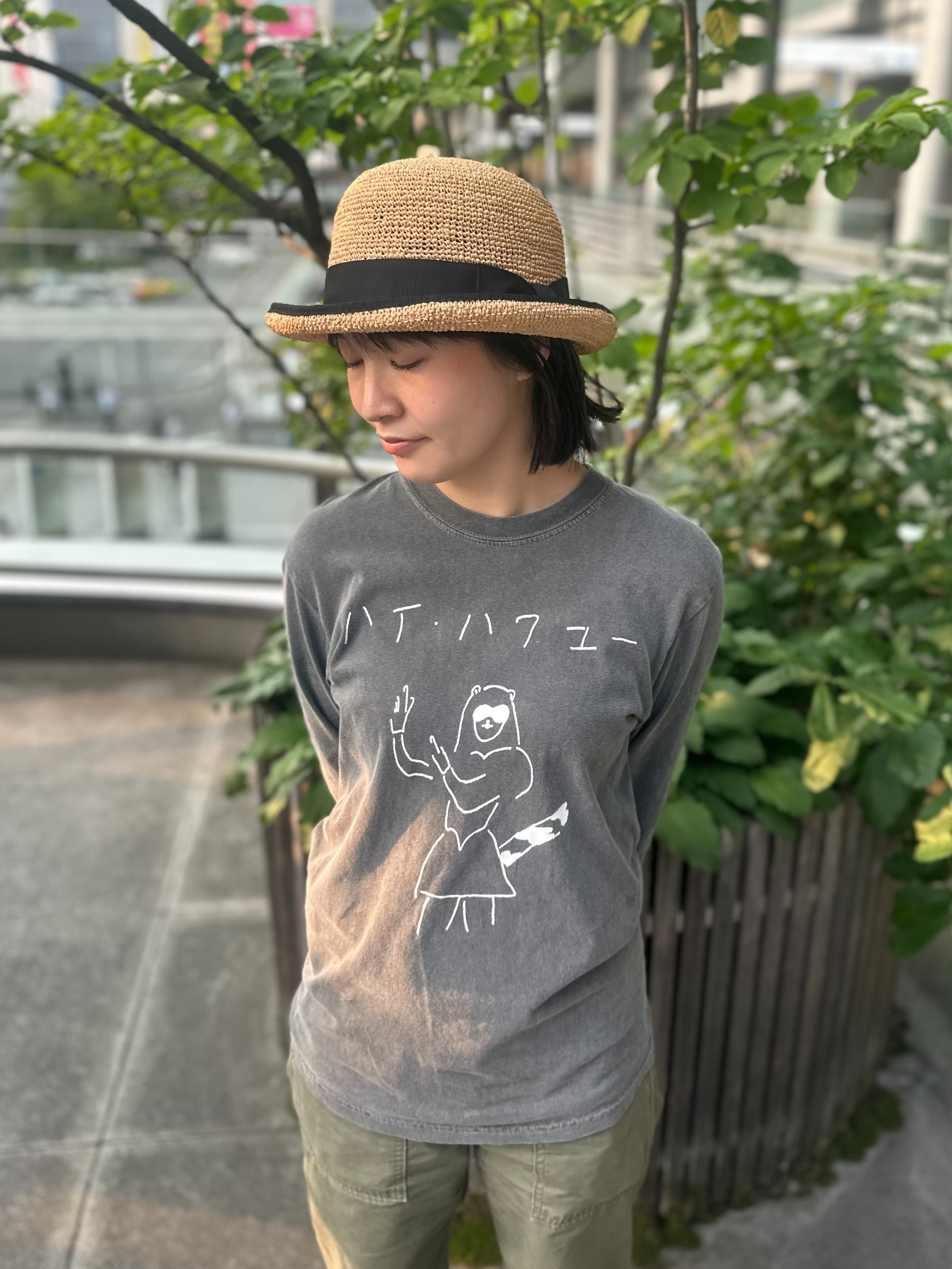 程よいフロントの高さで被りやすい☀ボーラーハット】 │カシラ