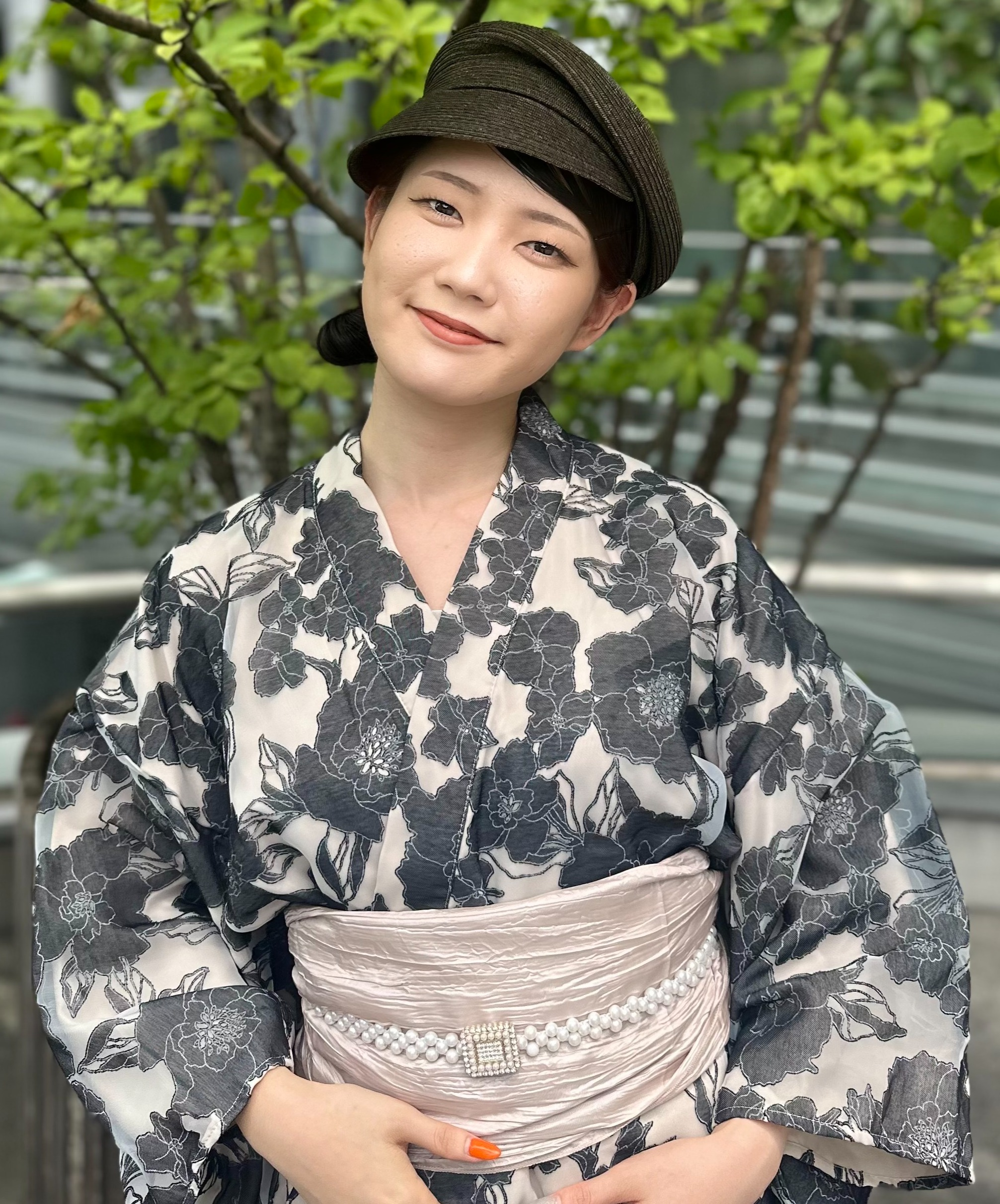 【アシンメトリーの形が可愛い 定番キャスケット】 カシラ ショップブログ JR博多シティ アミュプラザ博多