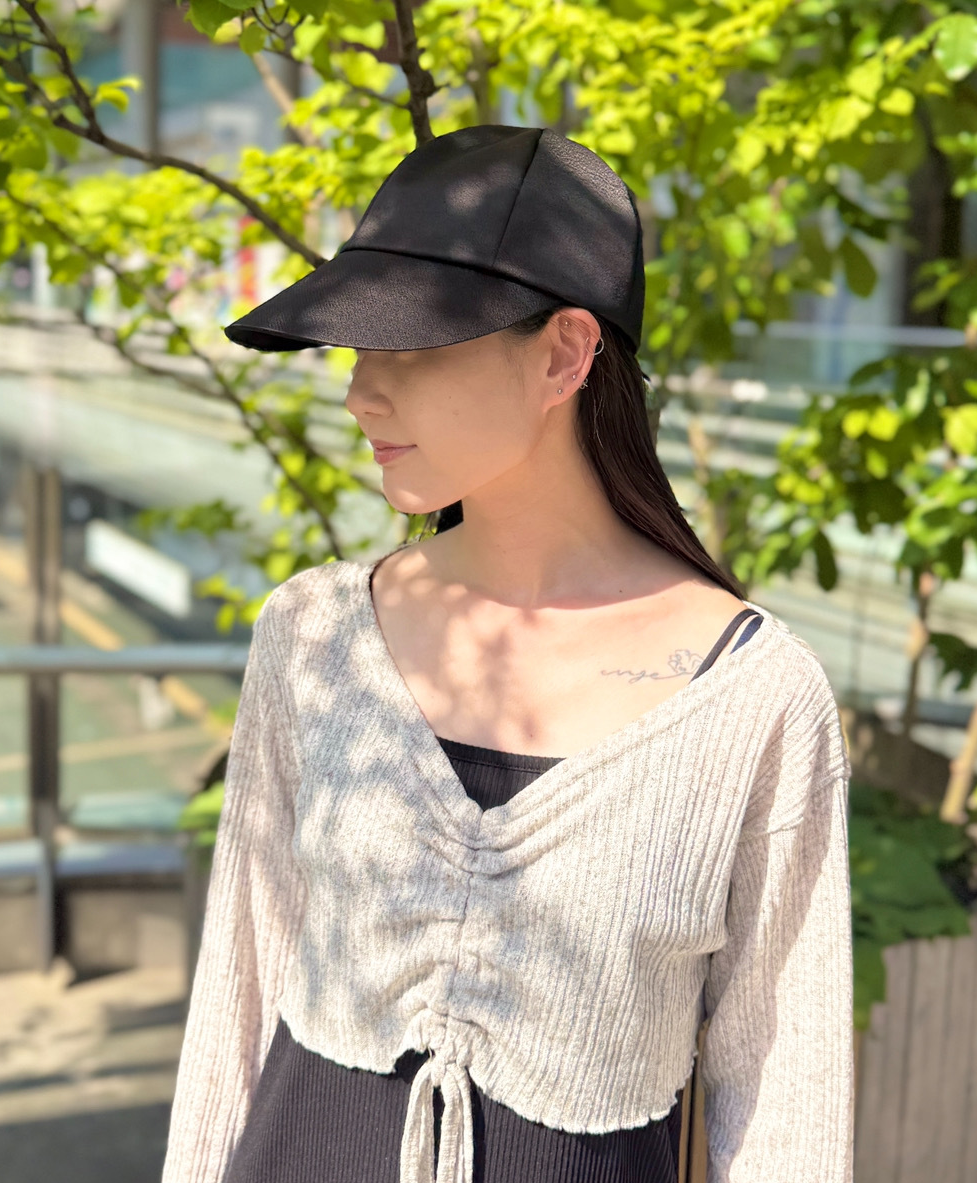 上品デザイン💎✨サテン生地のベースボールキャップ】 │カシラ