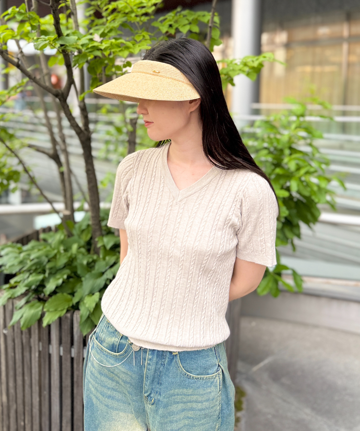 日除け対策ばっちり👍サンバイザー】 │カシラ │ ショップ