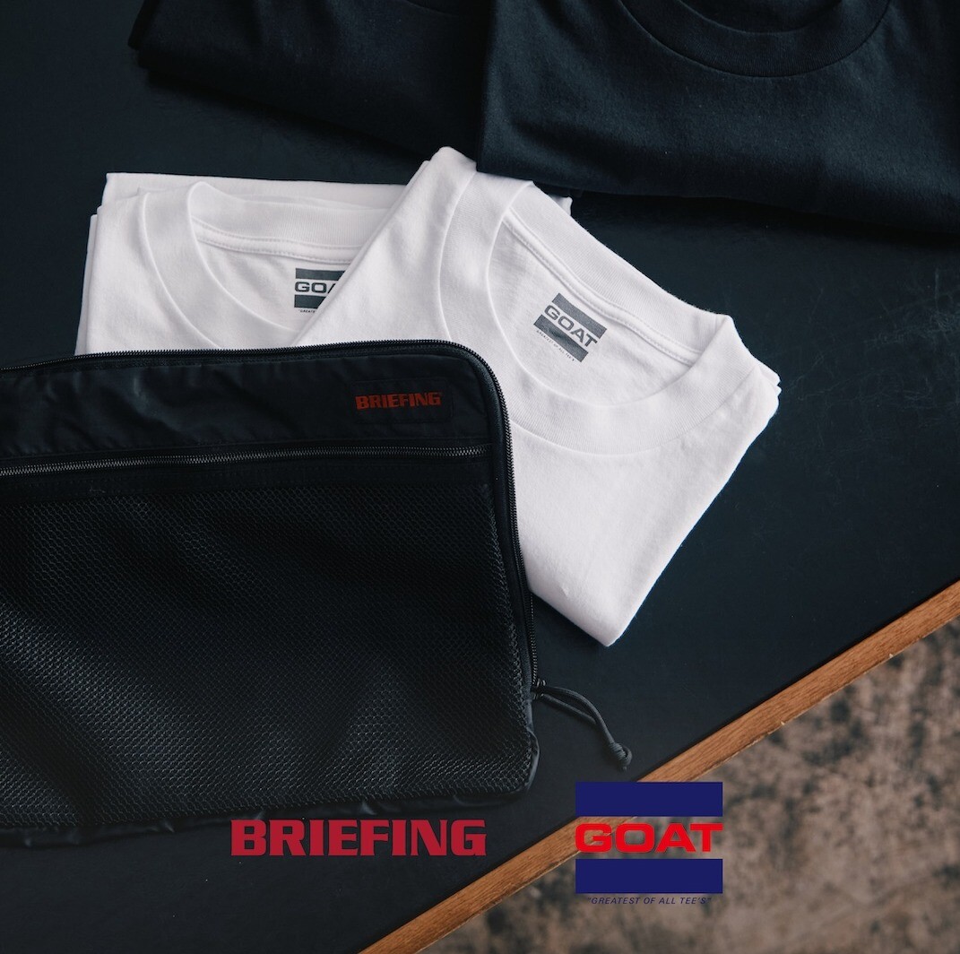 BRIEFING × GOAT 発売】 │ブリーフィング │ ショップブログ │ JR