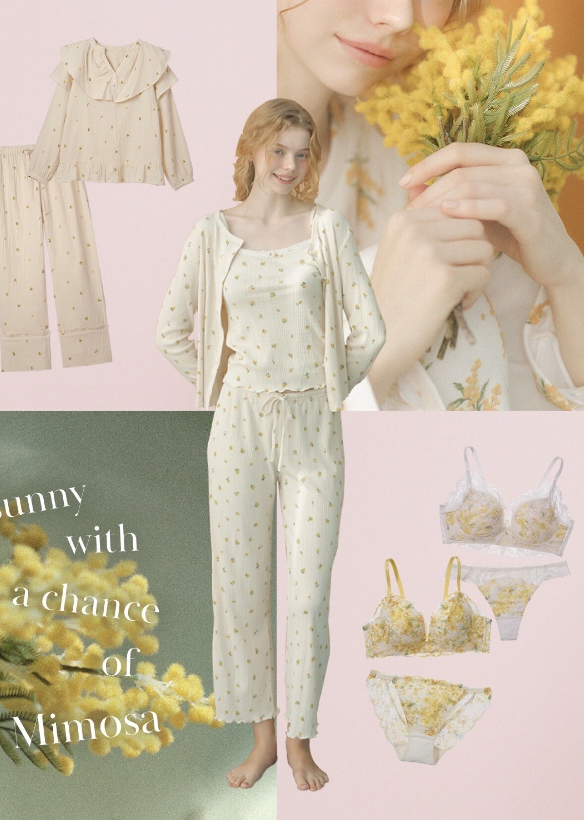 3/10まで！全品10%OFF】🌼 Mimosa Collection 🌼 │ピーチ・ジョン