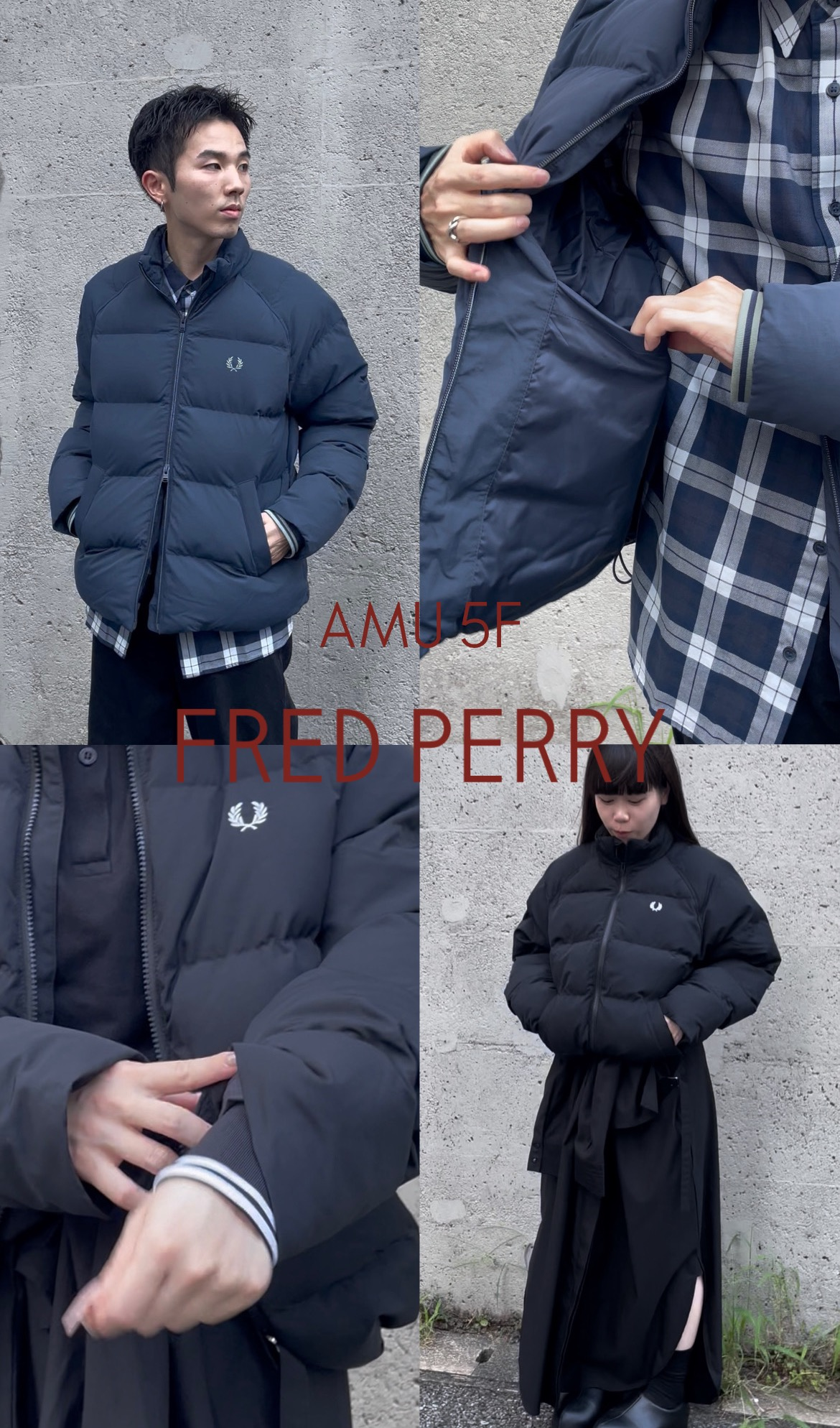 Raglan Sleeve Padded Jacket／ラグランスリープ Raglan Sleeve Padded Jacket │フレッドペリー │ ショップブログ