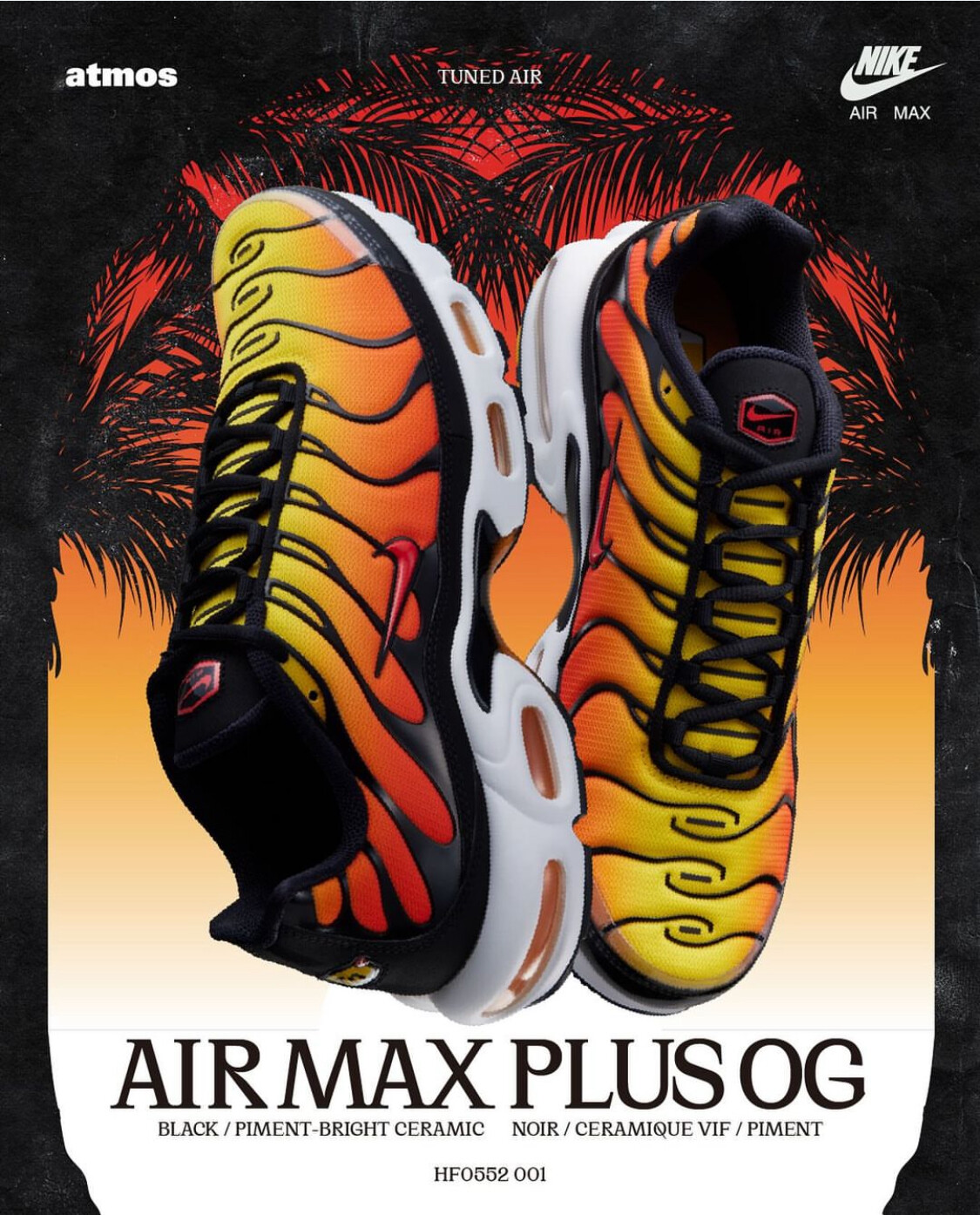 NIKE AIR MAX PLUS SUNSET │アトモス │ ショップブログ │ JR博多