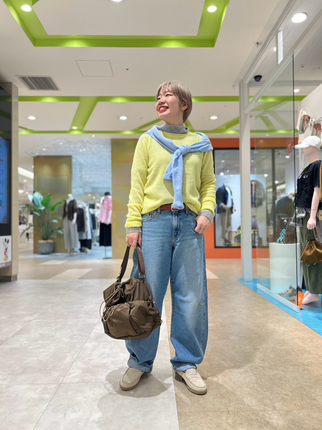 ADAWAS】贅沢なカシミヤニットのレイヤード🧶 │キュア ベイブルック