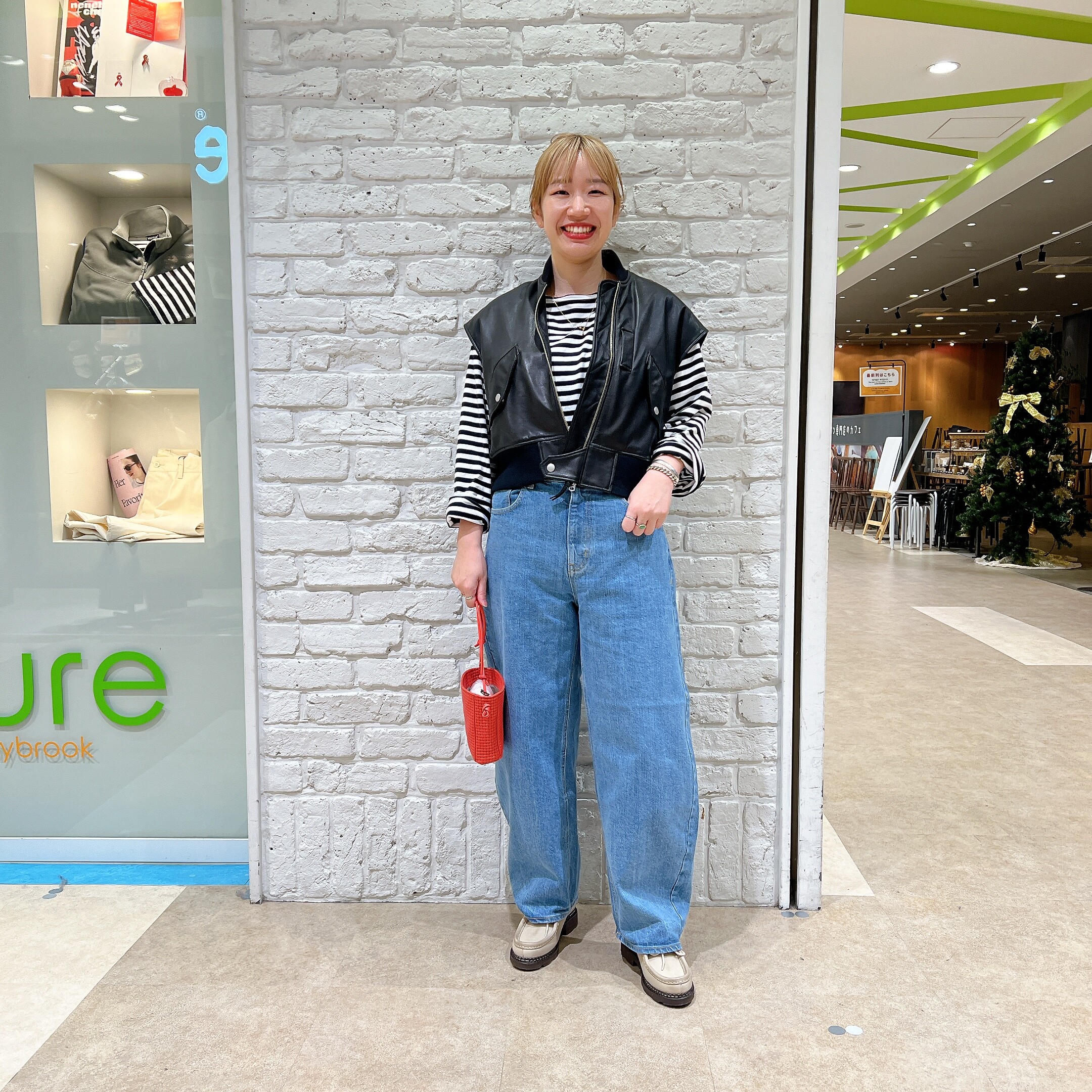 MUVEIL ミュベール リボンデニムパンツ aec65f90.jpeg