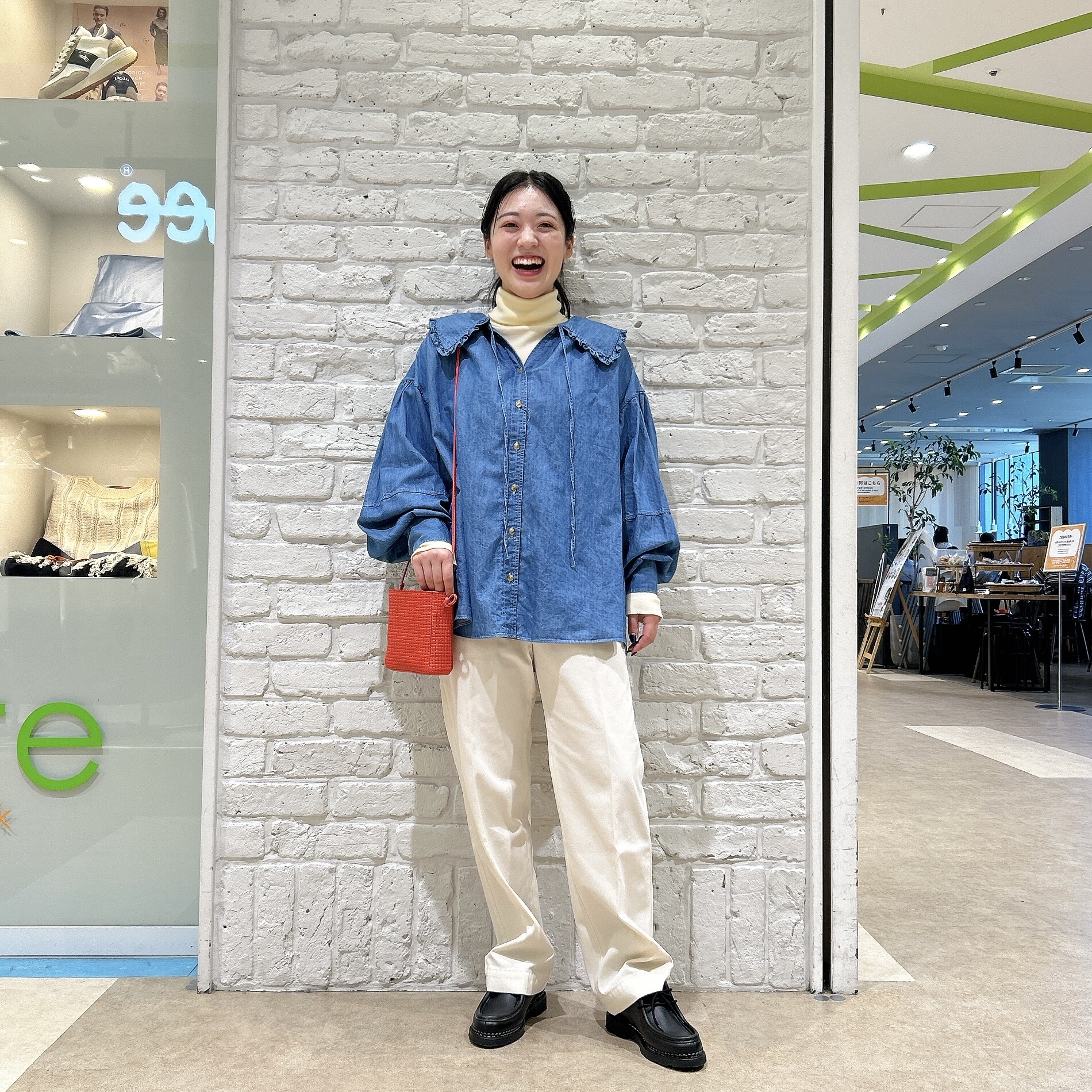 【THE SHINZONE】大注目！！デニムブラウス キュア ベイブルック ショップブログ JR博多シティ アミュプラザ博多