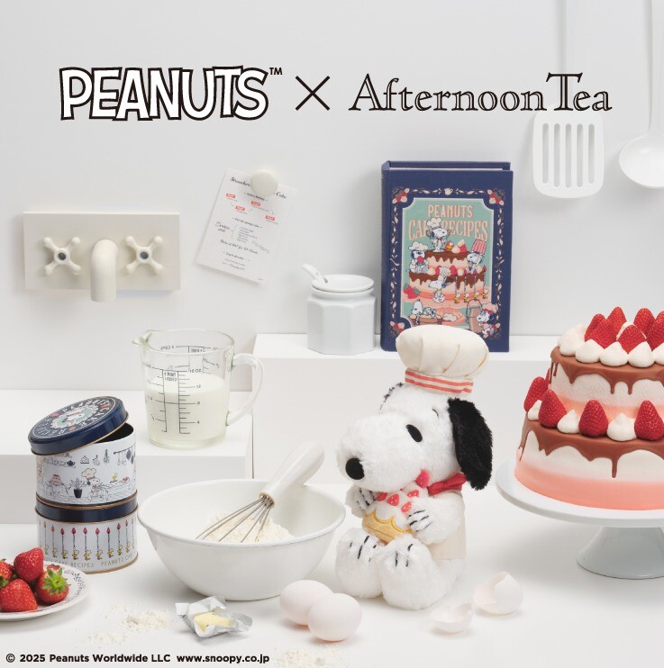 7月9日発売開始！PEANUTS CAKE RECIPES │アフタヌーンティー