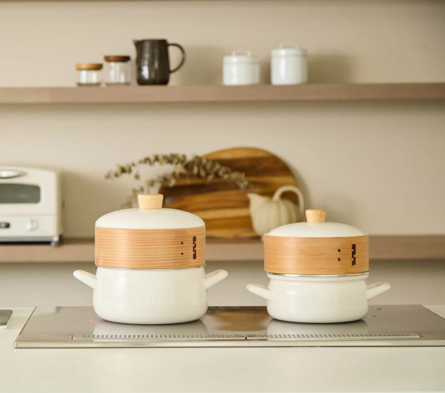 FUJIHORO》 せいろ付ホーロー鍋 20cm新登場 │ラ・クッチーナ