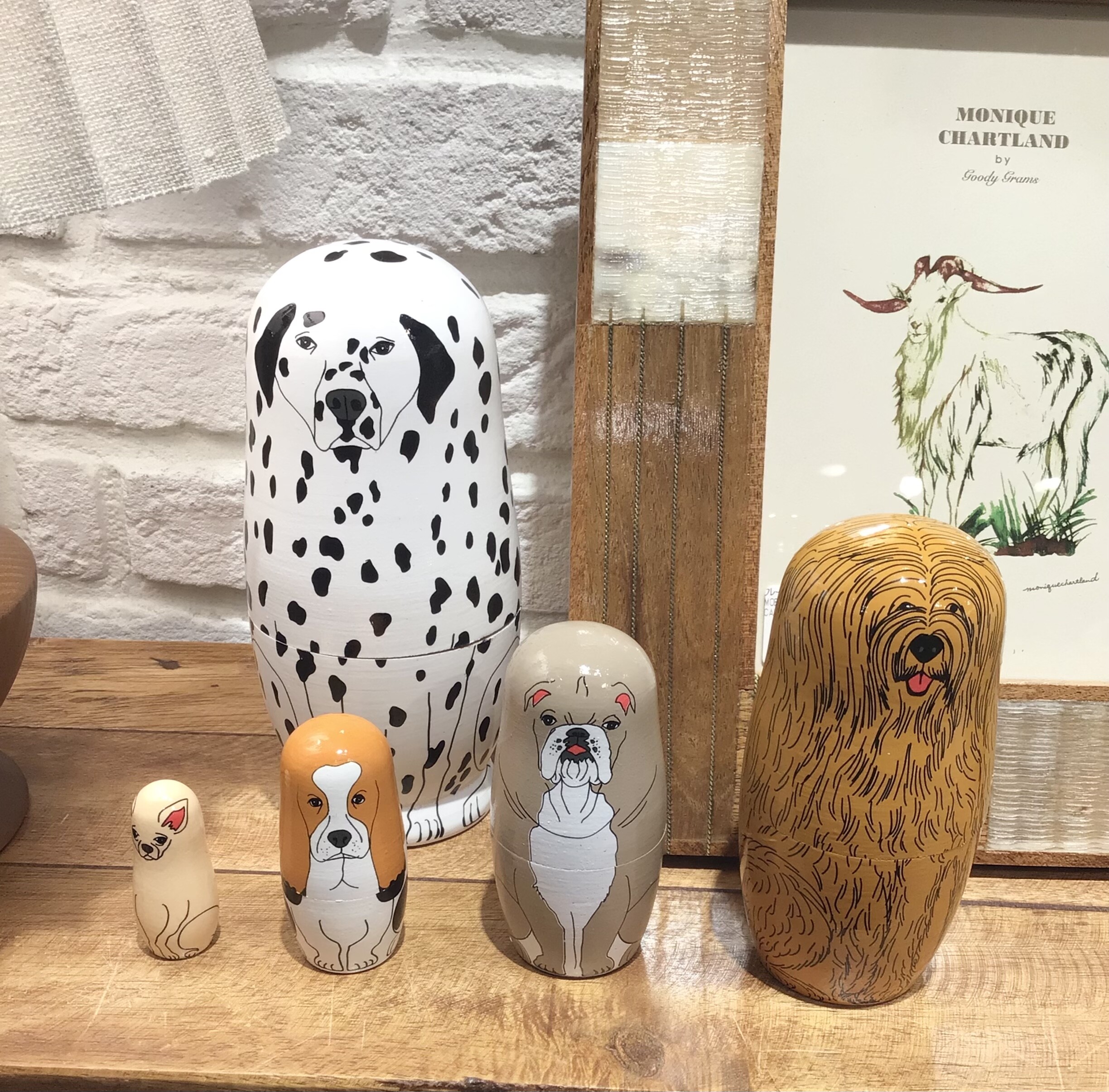 マトリョーシカ　6点　台座2点　セット　プラ マトリョーシカ 6点 台座2点 セット プラ-オンラインストアショップ