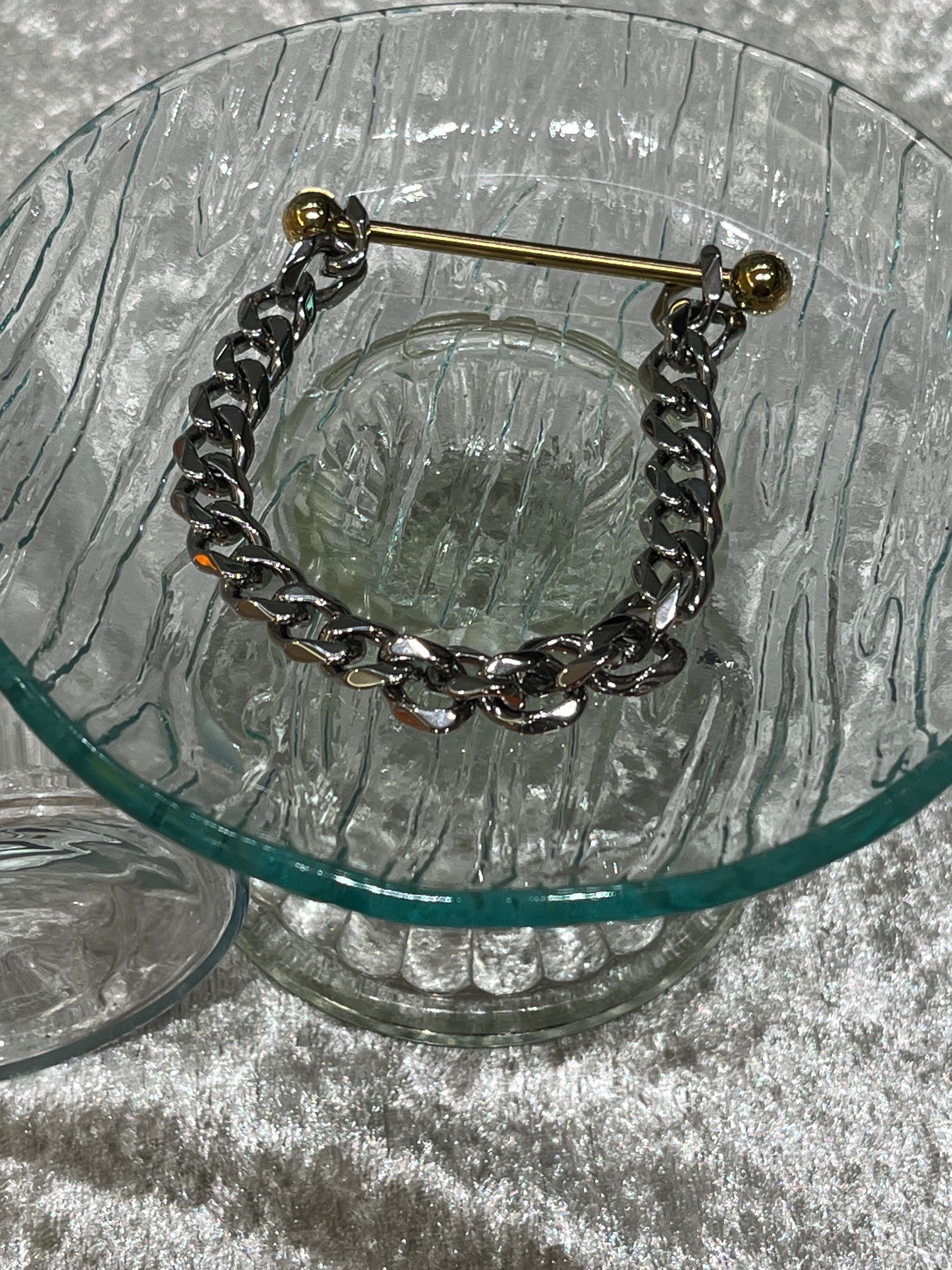 DIESEL ブレスレット ディーゼル アクセサリー メンズ シルバー