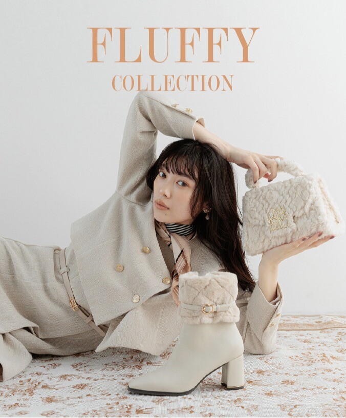 RANDA（ランダ）】冬のムードを身に纏う “FLUFFY COLLECTION” │ランダ