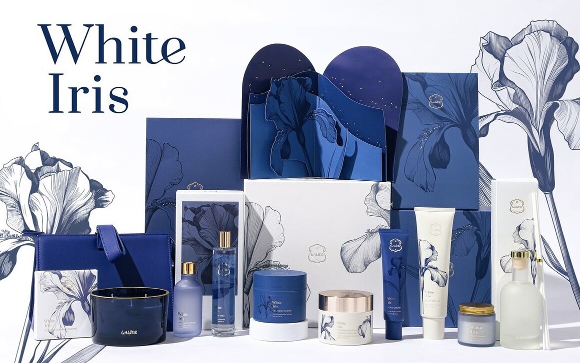 Laline White Iris 3点セット 9/25先行販売𝚂𝚃𝙰𝚁𝚃】White Iris🪞💙 │ラリン │ ショップブログ