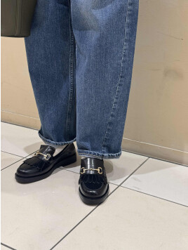 NUYOU タッセル ローファー