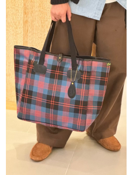 BRADY SMALL CARRYALL LOCHCARRON ウール タータンチェック トートバッグ