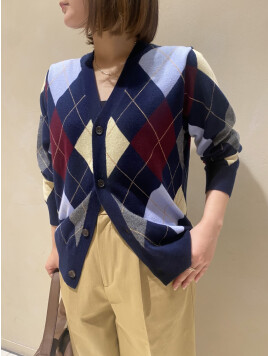 CARNEGIE Vネックカーディガン