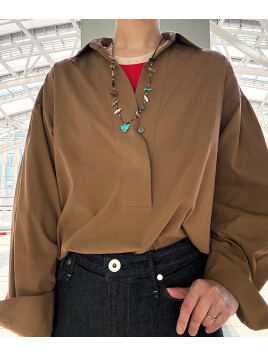 スキッパーシャツ