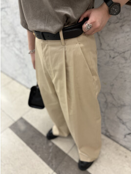 SHIPS Primary Navy Label:チノパンツ