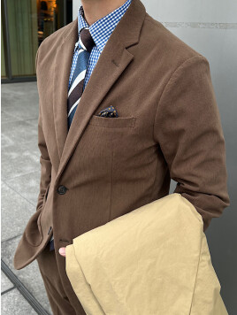 トリコット コーデュロイ ジャケット