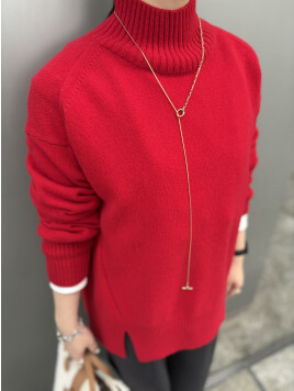 〈手洗い可能〉ウール カシミヤ ハイネック プルオーバー