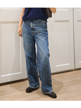【upper hights/アッパーハイツ】THE OLIVIA　ワイドストレートデニム