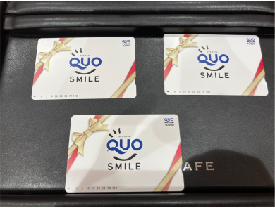 🎁クオカード(SMILE)¥10,000×3枚 お買取いたしました!🎁