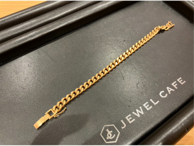 【ジュエルカフェ アミュプラザ博多店】K18喜平ブレスレット 高価買取致しました！
