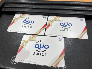 😊クオカードSMILE ¥10,000×3枚、お買取致しました！ジュエルカフェ アミュプラザ博多店