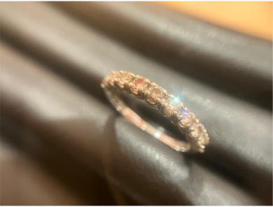 ✨【K18WG ダイヤ付きリングを高価買取いたしました!】✨