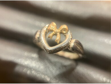 【ティファニー ハートリボンリング(シルバー×ゴールド)高価買取いたしました!】
