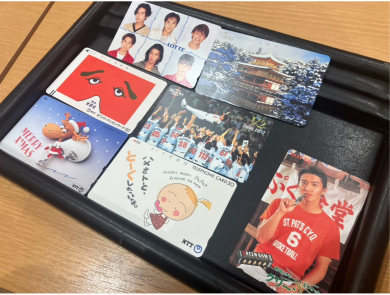 お買い物ついでに♪テレホンカードのお買取をしました