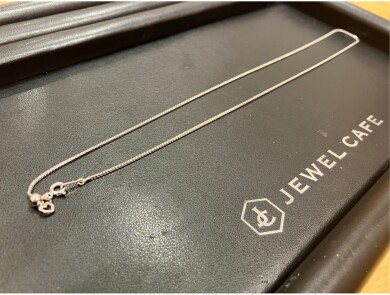 【K18WGネックレスを高価買取いたしました✨】