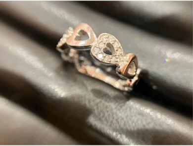 K18WGリング 高価買取致しました！