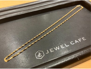 22Kネックレスを高価買取いたしました！｜ジュエルカフェ アミュプラザ博多店