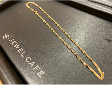 K18チェーンネックレス高価買取いたしました！✨