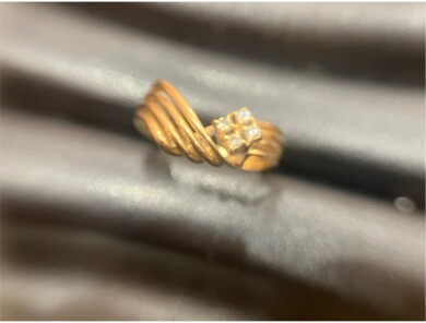 K18リング メレダイヤ付き 高価買取いたしました！