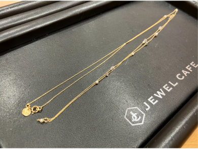 【ジュエルカフェアミュプラザ博多店】K18ネックレス高価買取しました！✨