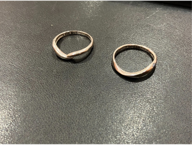 PT950リングを2点高価買取いたしました！