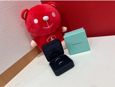ティファニー フォーエバー ウエディングペアバンドリング pt950をお買取り致しました！