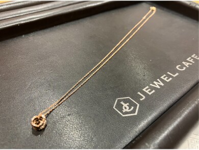 ＼K18ネックレスを高価買取いたしました！✨／ ジュエルカフェ アミュプラザ博多店です😊