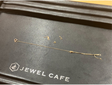 【K10 千切れたネックレスチェーン 高価買取いたしました🔗✨】