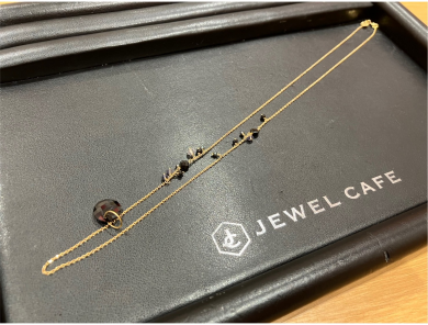 【K18ネックレス(色石付き)高価買取いたしました!】