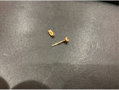 🟡**【K18ピアス(片方のみ)高価買取いたしました✨】ジュエルカフェ アミュプラザ博多店より**🟡