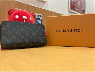 ルイヴィトン長財布モノグラムエクリプスジッピーXLをお買取り致しました！